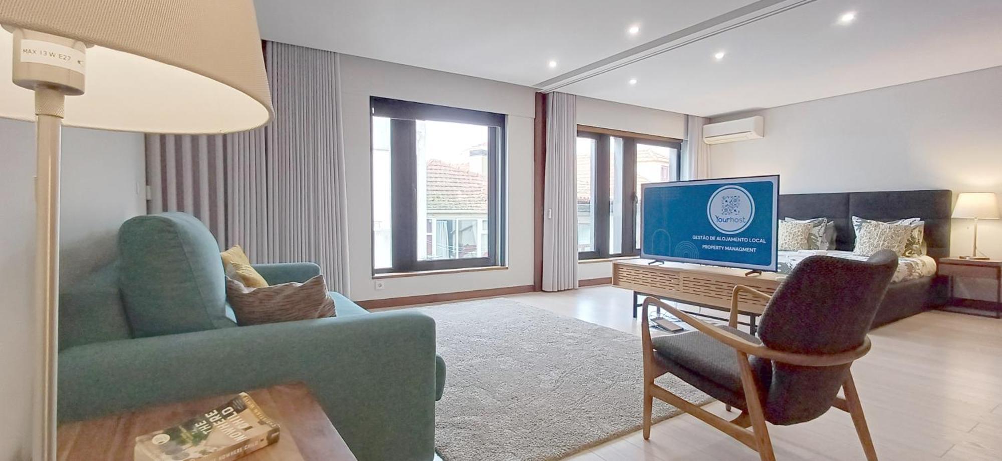 Casa Do Cinema Downtown Apartment Porto Luaran gambar