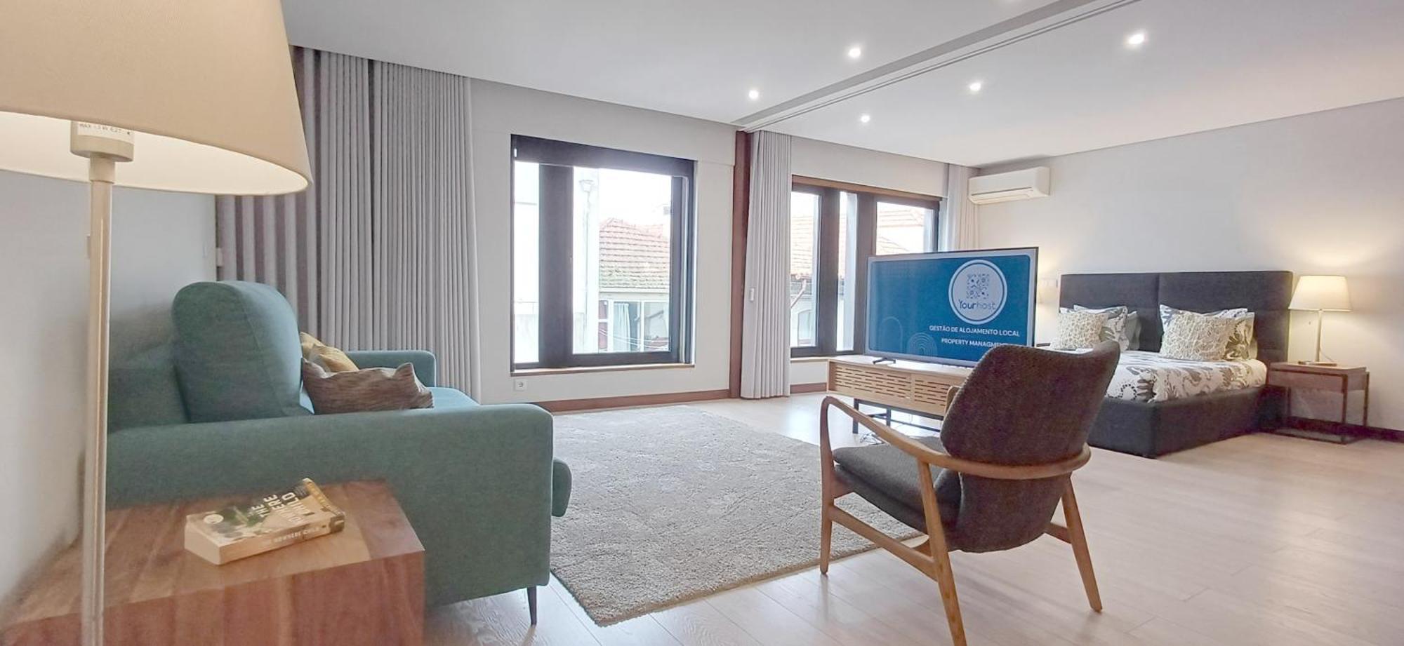 Casa Do Cinema Downtown Apartment Porto Luaran gambar